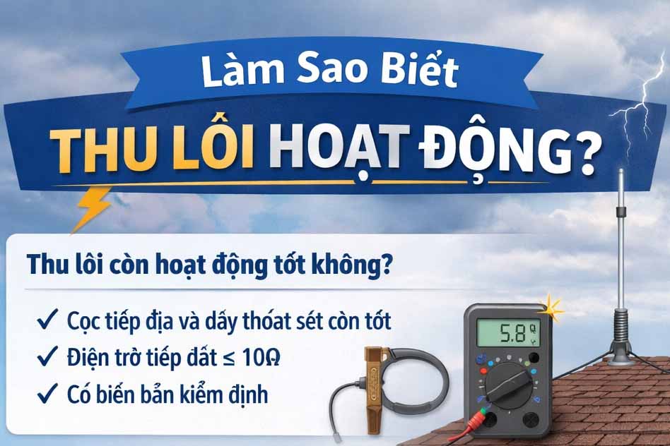 Làm Sao Biết Thu Lôi Còn Hoạt Động