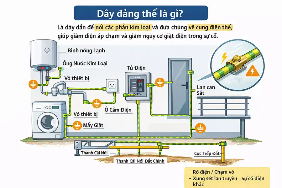 Dây Đẳng Thế Là Gì